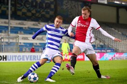 De Graafschap en Jong Ajax delen de punten