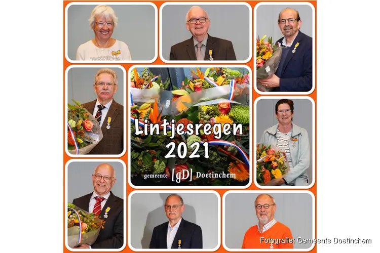 Uitreiking Koninklijke onderscheidingen (lintjesregen 2021)
