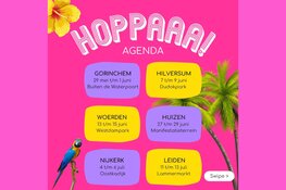 HOPPAAA! Festivals komen er weer aan!