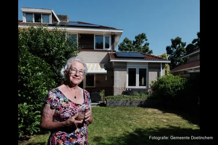Nicolien van der Boon is blij met hulp Energieloket